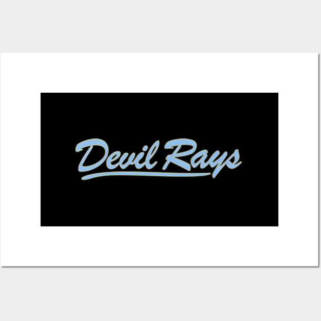 Devil Rays Wall Art by Ro Go Dan